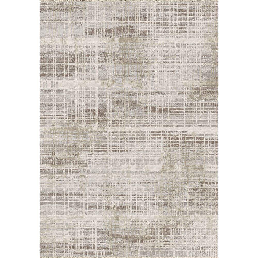 Dynamic Rugs 7962-800 Wingo 4X5.5 Rectangle Rug in Cream Taupe  